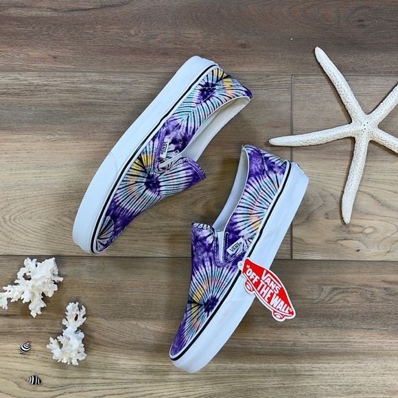 🌴🔆VANS- TIE DYE SLIP ON’S 🔆🌴 - Picture 5 of 12